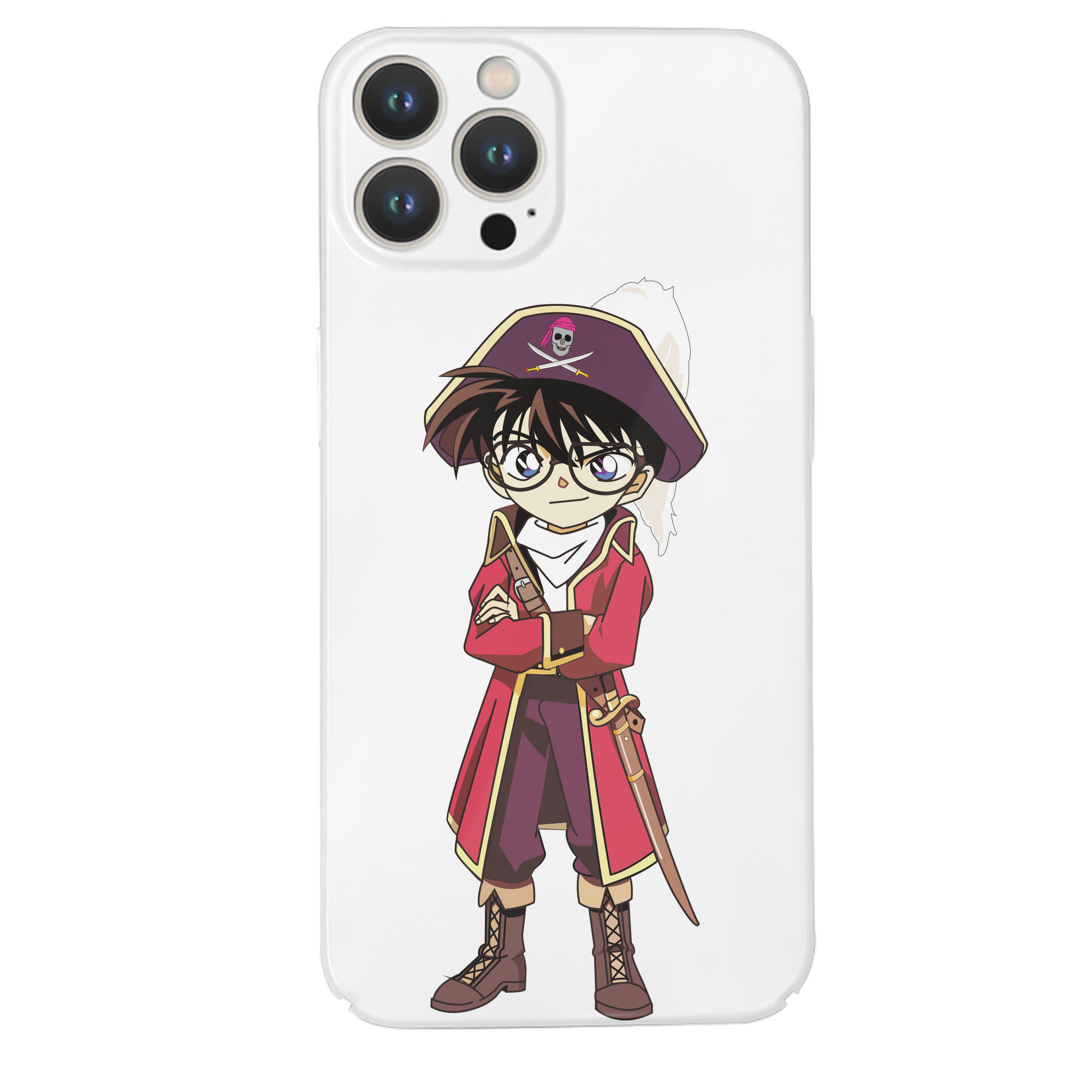 （画像用） 名探偵コナン 江戸川 コナン Detective Conan Conan Edogawa 【iPhone 14シリーズ対応】ハードケース